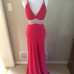 womans formal gown